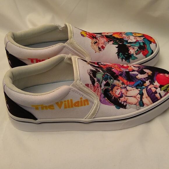 My Hero Academia women's Size 7 loafers. Funky and Colorful - Picture 4 of 7